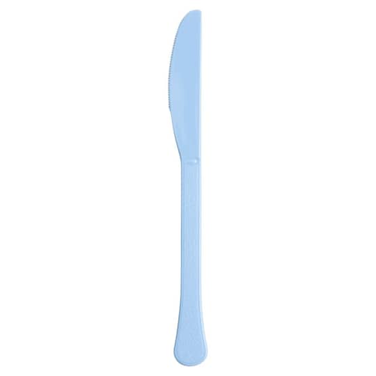 JAM Paper Premium Utensils Plastic Knives Party Pack